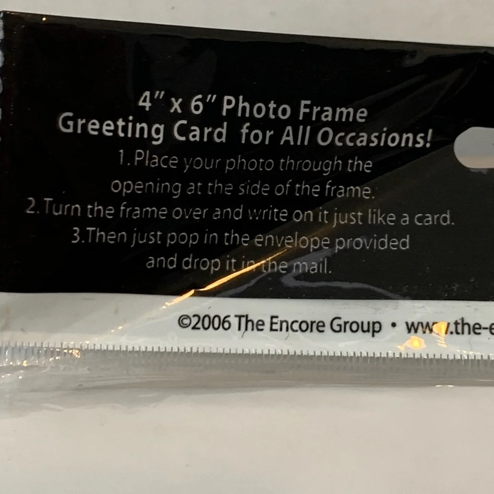 💛 FRAME-OLOGY XPRES Photo frame greeting card